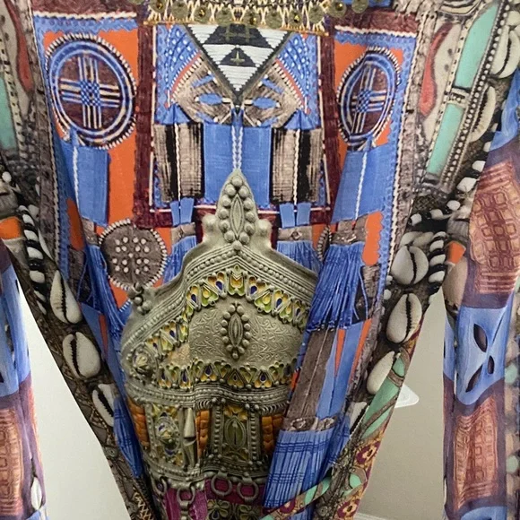 Camilla Multicolor Patterned Dress - Picture 15 of 16